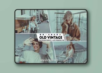 Old Vintage Mobile Desktop Lightroom Presets Luts Premiere Pro