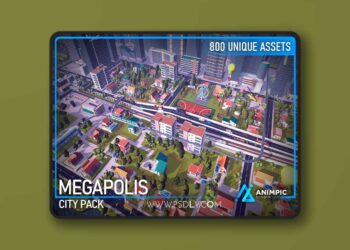 POLY - Megapolis City Pack v1.1