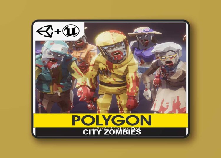 POLYGON - City Zombies Pack (4.27 - 5.8) 1 POLYGON - City Zombies Pack (4.27 - 5.8)
