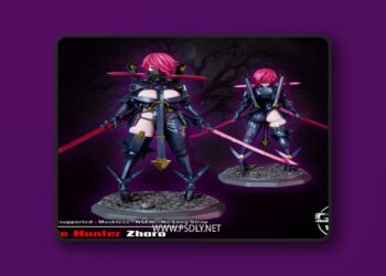 Pirate Hunter Zhoro – 3D STL Print Model