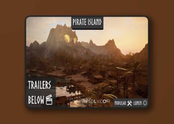 Pirate Island (Pirate, Pirates, Island, Tropical Island, Modular Pirate Island) [5.1 – 5.8]
