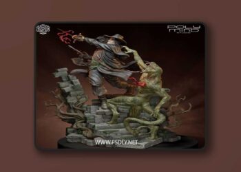 PolyMind Studio – Solomon Kane – 3D Print Model STL