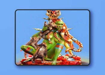Printomancer – Piglet – The Half Orc Girl – 3D Print Model STL
