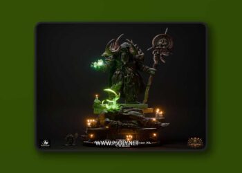Rescale Miniatures – Orc Untamed Shaman XL Collector – 3D Print Model STL