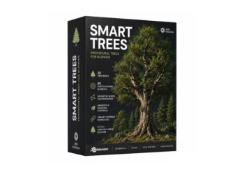 Smart Trees Super Close Up Trees v1.2 for Blender