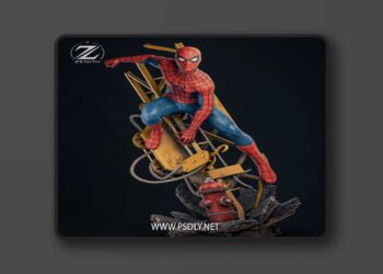 Spider Man Spider Man Bust – 3D STL Print Model