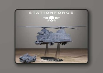 Station Forge – FreeGuard Sky Titan – 3D Print Model