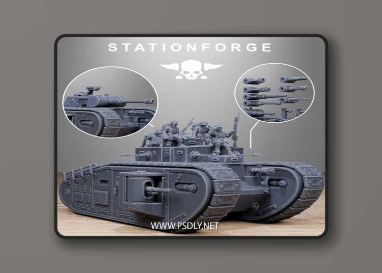 Station Forge – Freeguard Avant Tank – 3D Print Model 1 Station Forge – Freeguard Avant Tank – 3D Print Model
