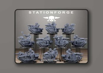 Station Forge – Grimguard War Treader – 3D Print Model