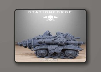 Station Forge – Orkaz Drill – 3D Print Model