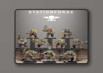 Station Forge – Orkaz Wild Squad – 3D Print Model