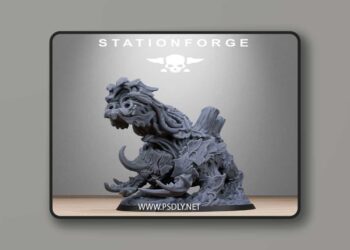 Station Forge – Xenarid Klaurax – 3D Print Model
