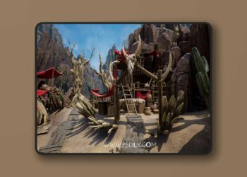 Stylized Desert Camp Environment (4.27 and 5.0 – 5.8)