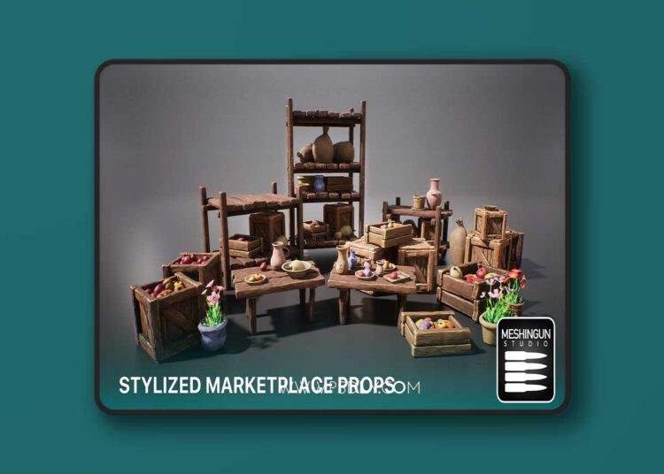 Stylized Marketplace Props (5.1 – 5.7) for Unreal Engine 1 Stylized Marketplace Props (5.1 – 5.7)
