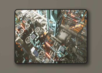 Stylized Sci-Fi Environment (4.27, 5.0 - 5.8)
