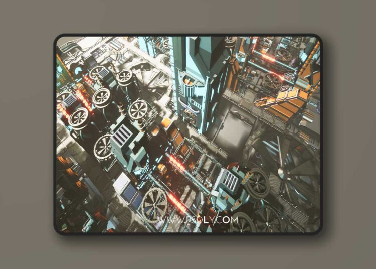 Stylized Sci-Fi Environment (4.27, 5.0 - 5.8) 1 Stylized Sci-Fi Environment (4.27, 5.0 - 5.8)