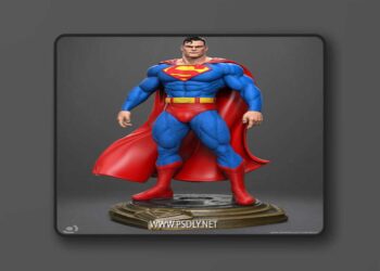 Superman – DC Comics Hero – 3D STL Print Model