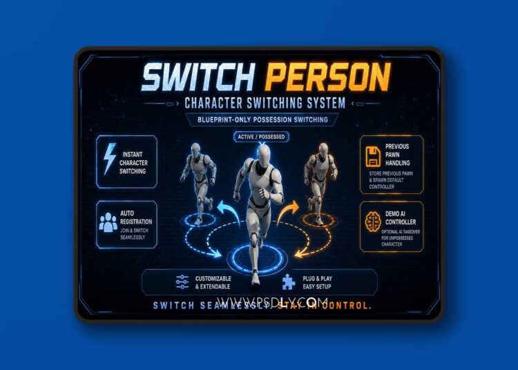 Switch Person – Character Switching System (5.5 – 5.8) 1 Switch Person – Character Switching System (5.5 – 5.8)