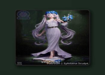 Sylviana Sculpt – Sousou no Frieren – Frieren – 3D Print Model STL
