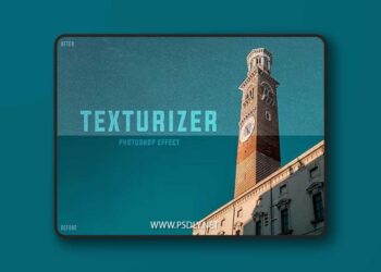 TEXTURIZER Grainy Effect for Photoshop