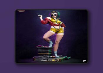 Tanuki Figures – Faye – Cowboy Bebop – 3D Print Model STL