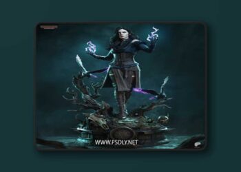 Tanuki Figures – Yennefer – The Witcher – 3D Print Model STL