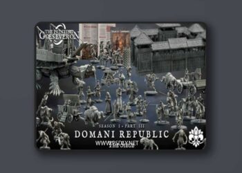 The Printing Goes Ever On – Domani Republic Part 3 – The Siege March 2026 – 3D Print Model STL