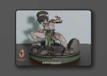 Toph Beifong – Avatar – The Last Airbender Fan Art – 3D Print Model STL