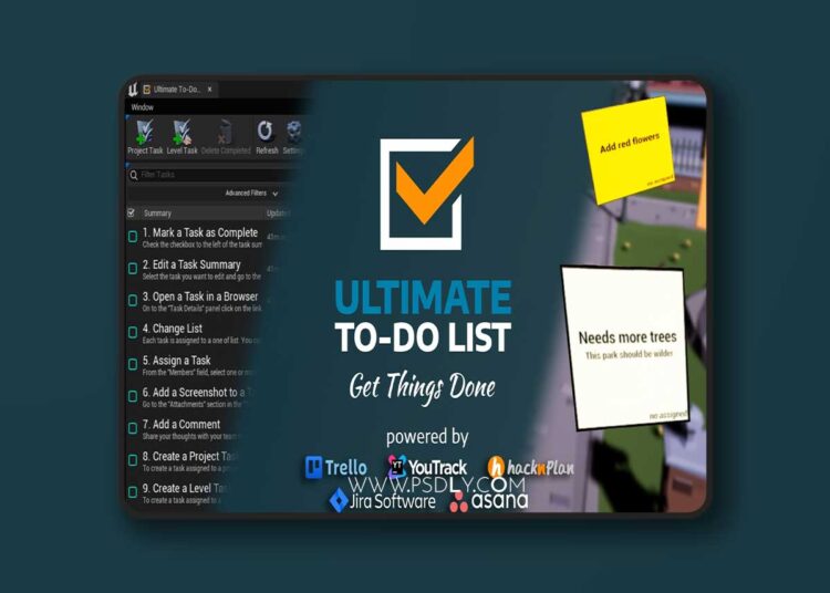 Ultimate To-Do List v1.6.8 (5.6-5.7) for Unreal Engine 1 Ultimate To-Do List v1.6.8 (5.6-5.7)