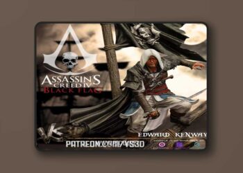 VS3D – Edward Kenway – 3D Print Model STL
