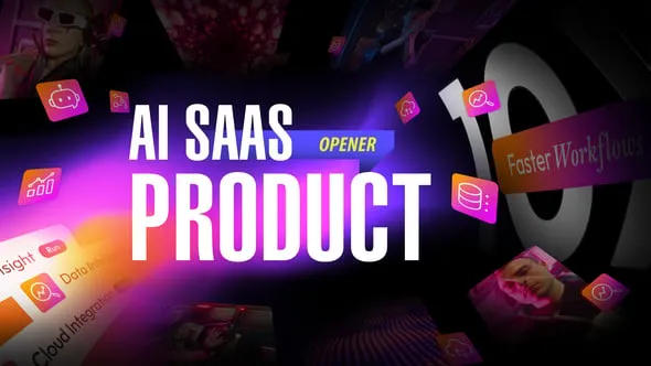 Videohive - AI SaaS Product - 64234320 1 Videohive AI SaaS Product 64234320