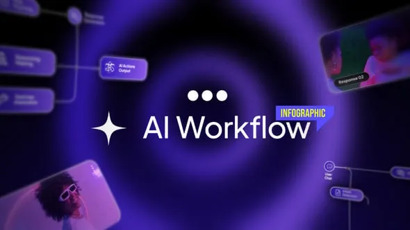 Videohive - AI Workflow infographic - 64114881 1 Videohive AI Workflow infographic 64114881
