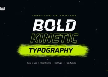 Videohive Bold Kinetic Typography 64034971