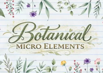 Videohive Botanical Micro Elements 64088321