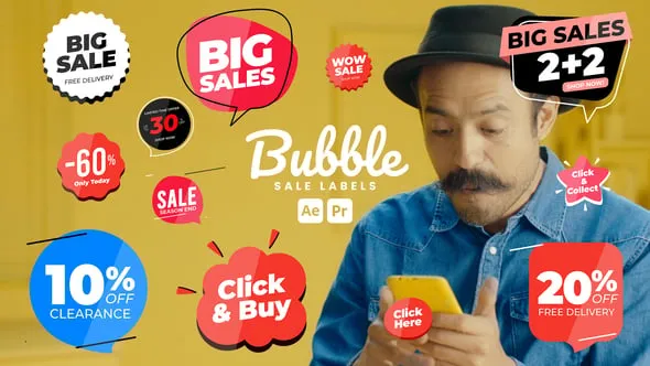 Videohive - Bubble Sale Labels for After Effects & Premiere Pro – Discount Promo Graphics - 51076396 1 Videohive Bubble Sale Labels for After Effects Premiere Pro – Discount Promo Graphics 51076396