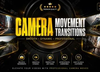 Videohive Camera Movement Transitions Horizontal Vertical 64408198