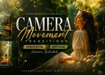 Videohive Camera Transitions Horizontal and Vertical 4K 64530856