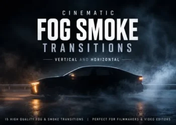 Videohive Cinematic Fog Smoke Transitions 64103551