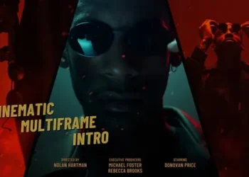 Videohive Cinematic Multiframe Intro 64296349