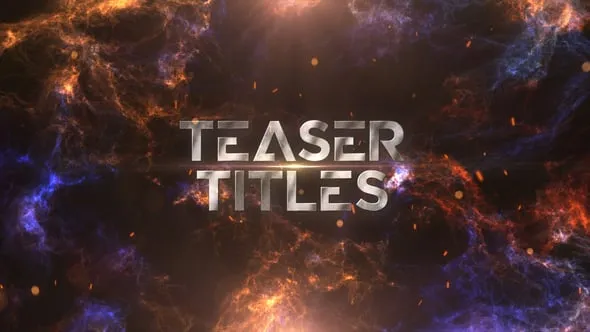 Videohive - Cinematic Teaser Titles - 64513006 1 Videohive Cinematic Teaser Titles 64513006