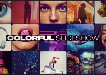 Videohive Colorful Slideshow 64207448