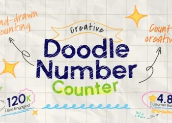 Videohive Doodle Number Counter 64539558