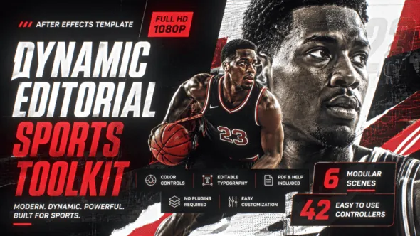 Videohive - Dynamic Editorial Sports Toolkit - 64378309 1 Videohive Dynamic Editorial Sports Toolkit 64378309
