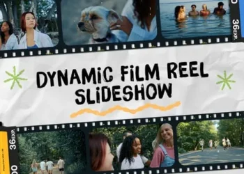 Videohive Dynamic Film Reel Slideshow 64036025