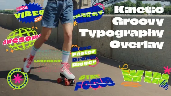 Videohive - Groovy Kinetic Typography Text Overlay Pack - 64435149 1 Videohive Groovy Kinetic Typography Text Overlay Pack 64435149