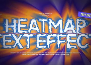 Videohive Heatmap Text Effects 64190019