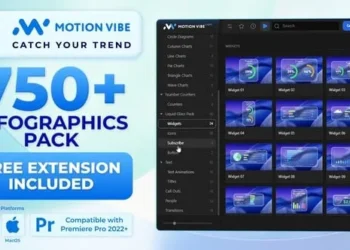 Videohive Infographics Pack Free Extension for Premiere Pro Included 64374903