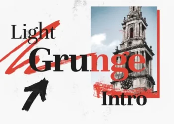 Videohive Light Grunge Intro 60471328