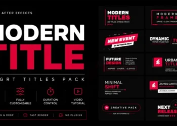 Videohive Modern Titles 64371945