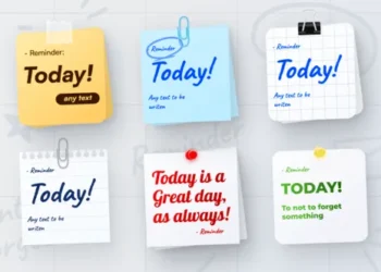 Videohive Pin Notes 64116038
